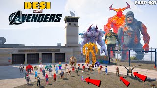 DESI Avengers and ODIN Teleport Dark World and Saved World in GTA 5 | GTA V #307