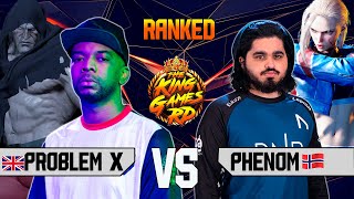 SF6 ▰ PROBLEM X (m.bison) VS PHENOM (cammy) ▰ High Level Gameplay  streetfighter6