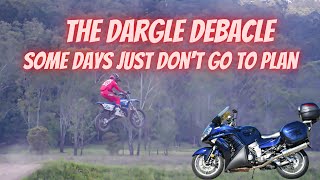 Dargle debarkle - Some Motocross and Lost Keys - Kawasaki GTR1400 (Concours 1400) Expensive Day