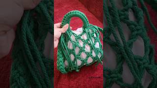 #netbag #macramebag #green #color #youtube #craft #handmade