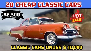 Unearthing Legendary Vintage Cars for Sale By Owner #classiccars #carforsale