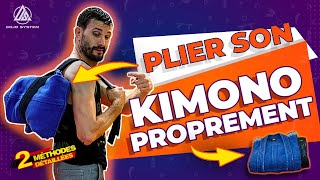 Comment plier son Judogi (kimono) proprement (en 2 méthodes détaillées)