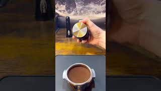 Espresso puck prep routine @thecoffeesnobchannel #coffee #espresso #espressoshot #latte #asmr