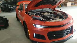 AC1164  2019 CHEVY CAMARO ZL1 6.2L LT4 SUPERCHARGED ENGINE PULLOUT OKAUTOPARTSMS