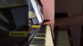 “Golden Hour” JVKE. EASY Piano Cover. #shorts