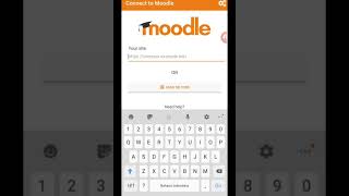 Cara Pakai Aplikasi Moodle pertama kali