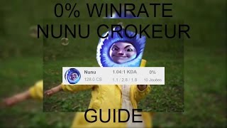 0% WINRATE NUNU CROKEUR - Comment toujours perdre sur LOL