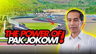 WOW❗️HASIL TINJAU JOKOWI SIRKUIT MANDALIKA LANGSUNG SIAP 100%❗️BOS DORNA MELONGO❗️