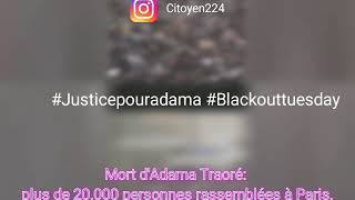 #Justicepouradama #blackouttuesday