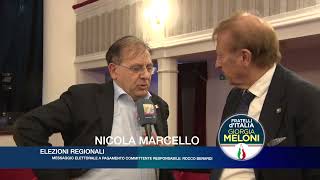 NICOLA MARCELLO ELEZIONI REGIONALI 2024