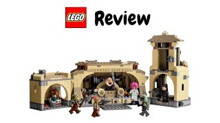 LEGO Star Wars Boba Fett's Throne Room Review! (75326)