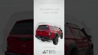 MITSUBISHI L200 CAMLI KABİN | Ateş Aksesuar | TEL: 08503082580