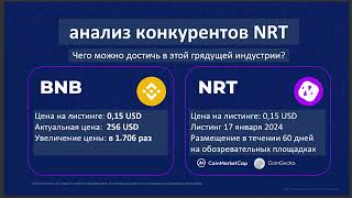 Купите ноду NRT приобретите токены NRT на биржах и привяжит