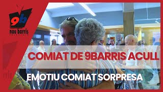 Emotiu comiat sorpresa a 9Barris Acull