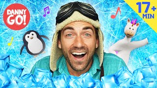 Unicorns, Excavators, Ice Castles + more! 🦄❄️🪐 | Dance Along Compilation | Danny Go! Songs for Kids