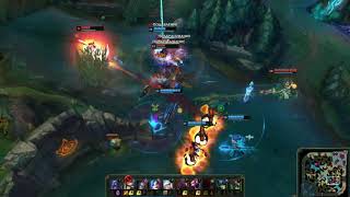 Katarina Quadra kill (RU) | League of Legends