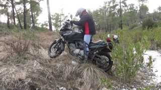 How to save a V-Strom from an offroad dead end!!