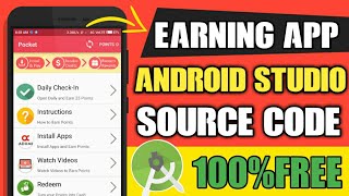 Best High Quality Earning App Source Code || Free Android Studio Project Code