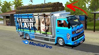 MOD BUSSID TERBARU MITSUBISHI UMPLUNG MUAT KAYU FREE DOWNLOAD