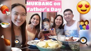 MUKBANG Challenge on Father's Day l VLOG #6