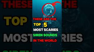 These are the top 5 most scaries siren sounds in the world. #shorts #viralvideo