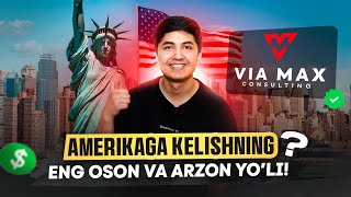 🇺🇸🇺🇿 2024-YILDA AMERIKAGA KELISHNING ENG OSON YO'LI