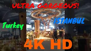 Super luxurious Istanbul Airport |Istanbul | Turkey | 4k video