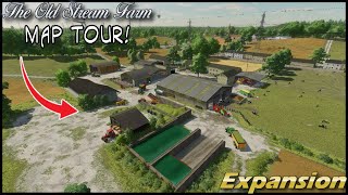 The Old Stream Farm Expansion Map Tour! - Farming Simulator 22