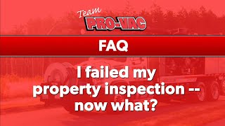 Failing a City Sewer Inspection -- Now What? | Pro-Vac FAQ