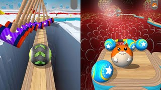 Going Balls - All Levels Gameplay Android, iOS #81 ( Level 411 - 420 )