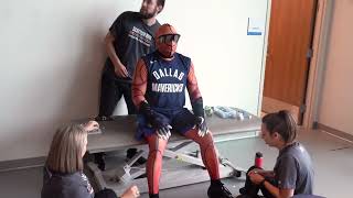 Mavs Man visits MSL