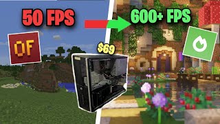 How I Got the Highest FPS for Minecraft on a Low End $69 PC