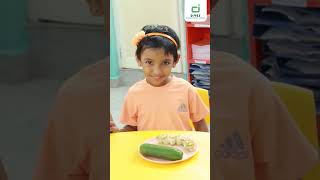 Our little learners at DiYES explores the world of diet and healthy foods on International Food Day