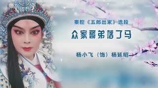 秦腔《五郎出家》唱段：众家哥弟落了马/杨小飞演唱