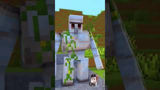 I Teased a Pillager and Got SHOCKING Results from the Iron Golem! #shorts #trending #funny