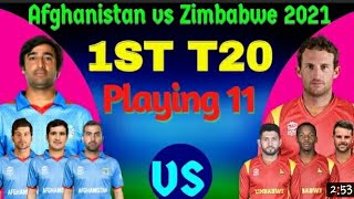 Afg vs zim | afg vs zim team prediction today match 1st t20i playing xi stats