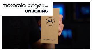 Unboxing del  motorola edge 30 ultra: tecnología inteligente para crear un futuro  sustentable.