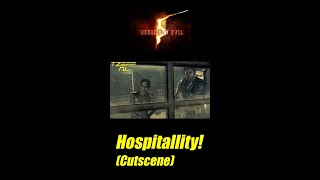 Resident Evil 5 Cutscene - Hospitality!