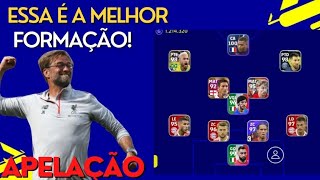 A MELHOR FORMAÇÃO DO EFOOTBALL MOBILE 2023