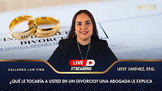 ¿Qué le tocaría a usted en un divorcio? Una abogada le explica