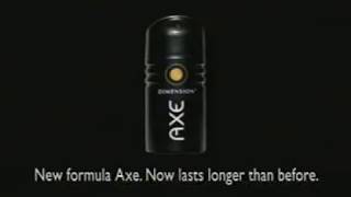 Реклама AXE начала 2000-х