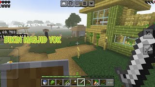 Yok buat masjid di minecraft bahan bahan udah terkumpul || minecraft indonesia