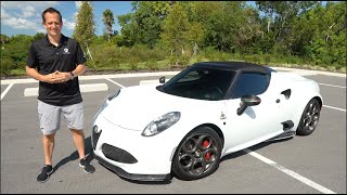 Is the 2015 Alfa Romeo 4C Spider the MOST underrated exotic sports car ever built?