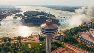 The ONLY Niagara Falls Drone video you will EVER need to see | Sunrise, Sunset, Day + Night footage