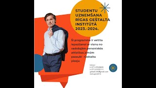 Рижский Гештальт институт объявляет набор студентов  в  программу подготовки  гештальттерапевтов