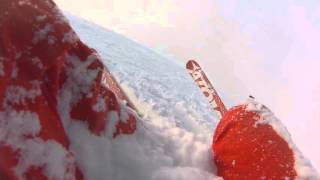 GoPro Hero 3 - Hintertuxer Gletscher - Track 3 (with a crash)