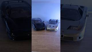 Rivals Jaguar XJ220 vs Bugatti EB110 1:18 SCALE