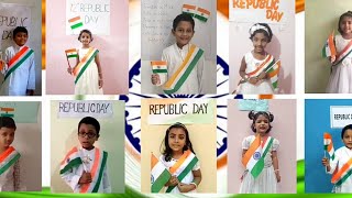 REPUBLIC DAY MALAYALAM PATRIOTIC SONG by KINDERGARTEN KIDS | Patriotic| TEACHERS World of WONDERzzz