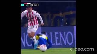 TORNEO DE LA LIGA 2022 BOCA VS UNION PLANCHA DE EXPULSION A MOLINAS