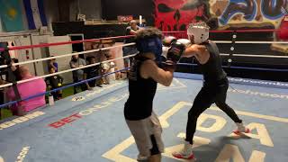 SPARRING AT THE BOXING GYM!!!